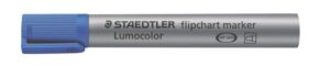 Gyártó: <span class='dk-excerpt-value'>STAEDTLER</span> Flipchart marker, 2 mm, kúpos, STAEDTLER "Lumocolor 356", kék