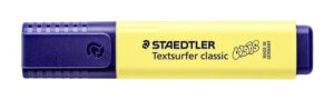 Gyártó: <span class='dk-excerpt-value'>STAEDTLER</span> Szövegkiemelő, 1-5 mm, STAEDTLER "Textsurfer Classic Pastel 364 C", sárga