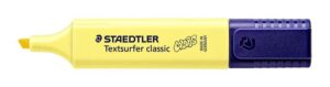 Gyártó: <span class='dk-excerpt-value'>STAEDTLER</span> Szövegkiemelő, 1-5 mm, STAEDTLER "Textsurfer Classic Pastel 364 C", sárga