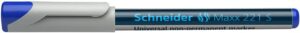Gyártó: <span class='dk-excerpt-value'>SCHNEIDER</span> Alkoholmentes marker, OHP, 0,4 mm, SCHNEIDER "Maxx 221 S", kék