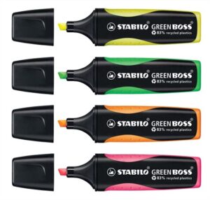 Gyártó: <span class='dk-excerpt-value'>STABILO</span> Szövegkiemelő, 2-5 mm, STABILO "Green Boss", sárga
