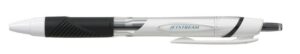 Gyártó: <span class='dk-excerpt-value'>UNI</span> Golyóstoll, 0,35 mm, nyomógombos, fehér tolltest, UNI "SXN-155 Jetstream", fekete