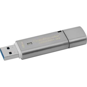 Gyártó: <span class='dk-excerpt-value'>KINGSTON</span> Pendrive, 16GB, USB 3.0, jelszavas védelem, KINGSTON " DataTraveler Locker+ G3", ezüst