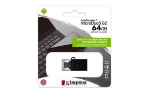 Gyártó: <span class='dk-excerpt-value'>KINGSTON</span> Pendrive, 64GB, USB 3.2/microUSB, KINGSTON "Data Traveler MicroDuo 3 G2"