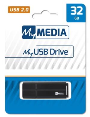 Gyártó: <span class='dk-excerpt-value'>MYMEDIA</span> Pendrive, 32GB, USB 2.0, MYMEDIA (by VERBATIM)