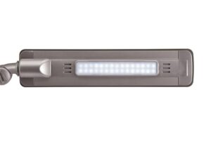 Gyártó: <span class='dk-excerpt-value'>MAUL</span> Asztali lámpa, LED, szabályozható, USB, MAUL "Pure", szürke