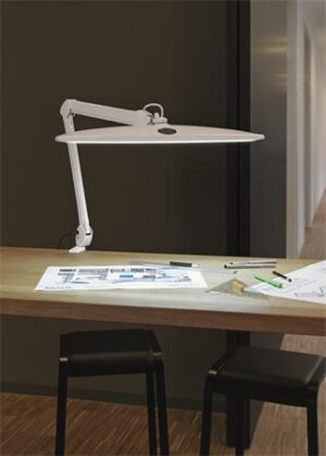 Gyártó: <span class='dk-excerpt-value'>MAUL</span> Asztali lámpa, LED, szabályozható, felfogatható, MAUL "Work", fehér