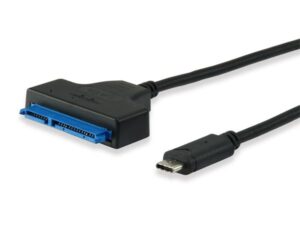 Gyártó: <span class='dk-excerpt-value'>EQUIP</span> Átalakító kábel, USB-C-SATA átalakító, 0,5 m, EQUIP