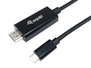Gyártó: <span class='dk-excerpt-value'>EQUIP</span> Átalakító kábel, USB-C-HDMI kábel, 1,8m, EQUIP