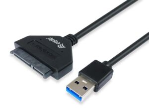 Gyártó: <span class='dk-excerpt-value'>EQUIP</span> Átalakító kábel, USB 3.2 - SATA átalakító, 0,5 m, EQUIP