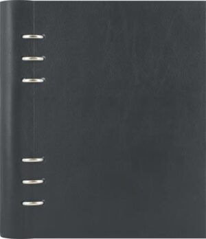 Gyártó: <span class='dk-excerpt-value'>FILOFAX</span> Tervező, naptár és füzet betéttel, A5, FILOFAX "Clipbook Classic", fekete