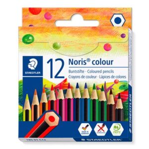 Gyártó: <span class='dk-excerpt-value'>STAEDTLER</span>
Csomagolási egység: <span class='dk-excerpt-value'>12 db</span> Színes ceruza készlet, hatszögletű, félhosszú, STAEDTLER "Noris Colour 185", 12 különböző szín