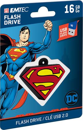 Gyártó: <span class='dk-excerpt-value'>EMTEC</span> Pendrive, 16GB, USB 2.0, EMTEC "DC Superman"