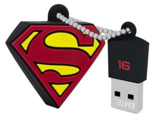 Pendrive, 16GB, USB 2.0, EMTEC "DC Superman" - Bécsi Irodaker
