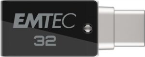 Pendrive, 32GB, USB 3.2, USB-A bemenet/USB-C kimenet, EMTEC "T260C Dual" - Bécsi Irodaker