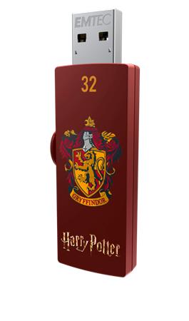 Pendrive, 32GB, USB 2.0, EMTEC "Harry Potter Gryffindor" - Bécsi Irodaker