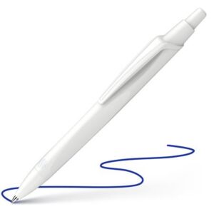 Gyártó: <span class='dk-excerpt-value'>SCHNEIDER</span> Golyóstoll, 0,5 mm, nyomógombos, fehér színű tolltest, SCHNEIDER "Reco", kék