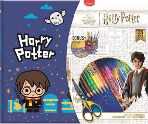 Gyártó: <span class='dk-excerpt-value'>MAPED HP</span>
Csomagolási egység: <span class='dk-excerpt-value'>35 db</span> Színezőkészlet, kiegészítőkkel, MAPED "Harry Potter Kids", 35 darabos