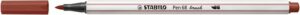 Gyártó: <span class='dk-excerpt-value'>STABILO</span> Ecsetirón, STABILO "Pen 68 brush", vörösesbarna
