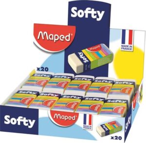 Gyártó: <span class='dk-excerpt-value'>MAPED</span> Radír, MAPED "Softy"