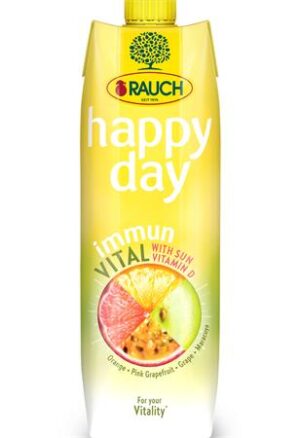 Gyártó: <span class='dk-excerpt-value'>RAUCH</span> Gyümölcslé, 100%, 1 l, RAUCH "Happy day", Immune Vital   