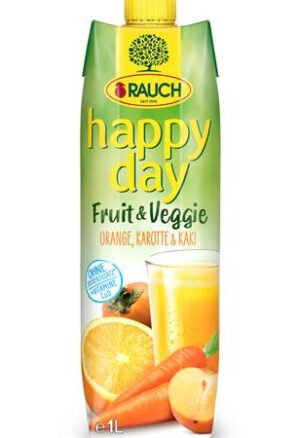 Gyártó: <span class='dk-excerpt-value'>RAUCH</span> Gyümölcslé, 70%, 1 l, RAUCH "Happy day veggie", narancs-répa-datolyaszilva