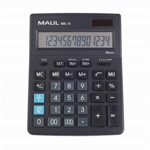 Gyártó: <span class='dk-excerpt-value'>MAUL</span> Számológép, asztali, 14 számjegy, MAUL "MXL 14"