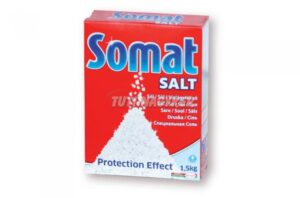 Gyártó: <span class='dk-excerpt-value'>SOMAT</span> Mosogatógép vízlágyító só, 1,5 kg, SOMAT