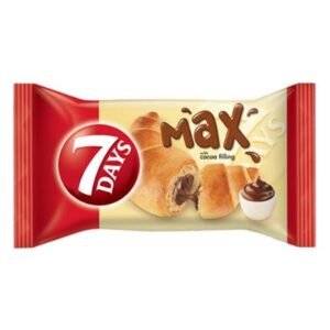 Gyártó: <span class='dk-excerpt-value'>7DAYS</span> Croissant, 80 g, 7DAYS "Max", kakaókrémmel