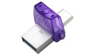 Gyártó: <span class='dk-excerpt-value'>KINGSTON</span> Pendrive, 128GB, USB 3.2, USB/USB-C, KINGSTON "DT MicroDuo 3C"