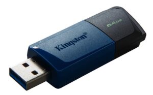 Gyártó: <span class='dk-excerpt-value'>KINGSTON</span> Pendrive, 64GB, USB 3.2, KINGSTON "Exodia M", fekete-kék