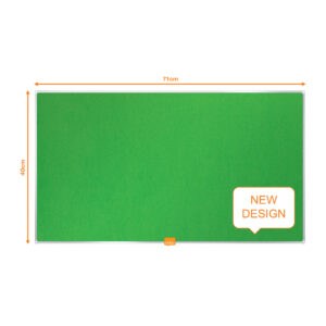 "Nobo Widescreen 32"" (71*40 cm) Felt Green Noticeboard"