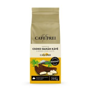 Gyártó: <span class='dk-excerpt-value'>CAFE FREI</span> Kávé, pörkölt, őrölt, 200 g, CAFE FREI "Jamaicai Csoko-Banán"