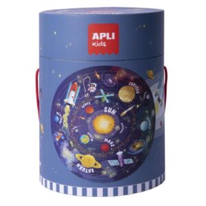 Gyártó: <span class='dk-excerpt-value'>APLI</span> Puzzle, kör alakú, 48 darabos, APLI Kids "Circular Puzzle", csillagrendszer