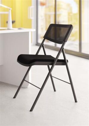 Gyártó: <span class='dk-excerpt-value'>ALBA</span> Összecsukható szék, fém és szövet, ALBA "CPDIVANO N", fekete