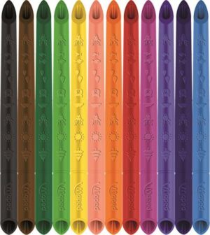 Gyártó: <span class='dk-excerpt-value'>MAPED</span>
Csomagolási egység: <span class='dk-excerpt-value'>12 db</span> Színes ceruza készlet, háromszögletű, MAPED "Color`Peps INFINITY", 12 különböző szín