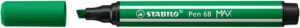 Gyártó: <span class='dk-excerpt-value'>STABILO</span> Rostirón, 1-5 mm, vágott hegy, STABILO "Pen 68 MAX", zöld