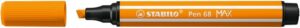 Gyártó: <span class='dk-excerpt-value'>STABILO</span> Rostirón, 1-5 mm, vágott hegy, STABILO "Pen 68 MAX", narancssárga