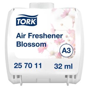 Gyártó: <span class='dk-excerpt-value'>TORK</span> Légfrissítő, folyamatos adagolású, 32 ml, A3 rendszer, TORK, mezei virágok