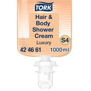 Gyártó: <span class='dk-excerpt-value'>TORK</span> Folyékony szappan, 1 l, S4 rendszer, TORK "Luxury", tusoláshoz és hajmosáshoz