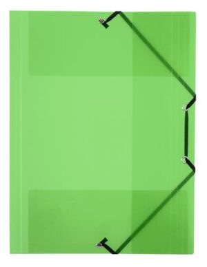 Gyártó: <span class='dk-excerpt-value'>VIQUEL</span> Gumis mappa, 15 mm, PP, A4, VIQUEL "Propyglass", zöld