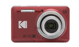 Gyártó: <span class="dk-excerpt-value">KODAK</span> Fényképezőgép, digitális, KODAK "Pixpro FZ55", piros