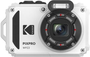 Gyártó: <span class='dk-excerpt-value'>KODAK</span> Fényképezőgép, digitális, KODAK "Pixpro WPZ2", fehér