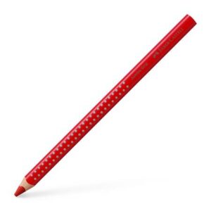 Gyártó: <span class='dk-excerpt-value'>FABER-CASTELL</span> Színes ceruza, háromszögletű, FABER-CASTELL "Grip 2001 Jumbo", piros