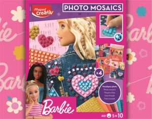 Gyártó: <span class='dk-excerpt-value'>MAPED CREATIV</span> Mozaikos képkészítő készlet, MAPED CREATIV "Barbie"