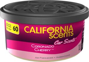 Gyártó: <span class='dk-excerpt-value'>CALIFORNIA SCENTS</span> Autóillatosító konzerv, 42 g, CALIFORNIA SCENTS "Coronado Cherry"
