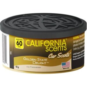Gyártó: <span class='dk-excerpt-value'>CALIFORNIA SCENTS</span> Autóillatosító konzerv, 42 g, CALIFORNIA SCENTS "Golden State Delight"