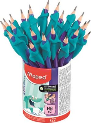 Gyártó: <span class='dk-excerpt-value'>MAPED</span>
Csomagolási egység: <span class='dk-excerpt-value'>22 db</span> Grafitceruza radírral és ceruzafogóval, ceruzatartó, HB, háromszögletű, MAPED "Kidy Learn"