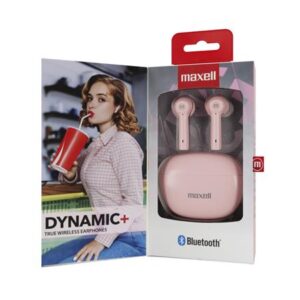 Gyártó: <span class='dk-excerpt-value'>MAXELL</span> Fülhallgató, vezeték nélküli, Bluetooth 5.3, mikrofonnal, MAXELL "Dynamic+", rózsaszín