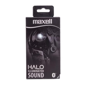 Gyártó: <span class='dk-excerpt-value'>MAXELL</span> Fülhallgató, vezeték nélküli, Bluetooth 5.1, mikrofonnal, LED-es fülhallgató, MAXELL "Halo", fekete